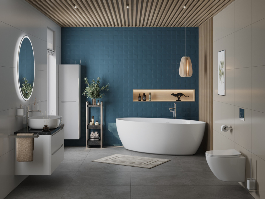 Photo Acrylic bath BelBagno 186x88 BB707-1860-880