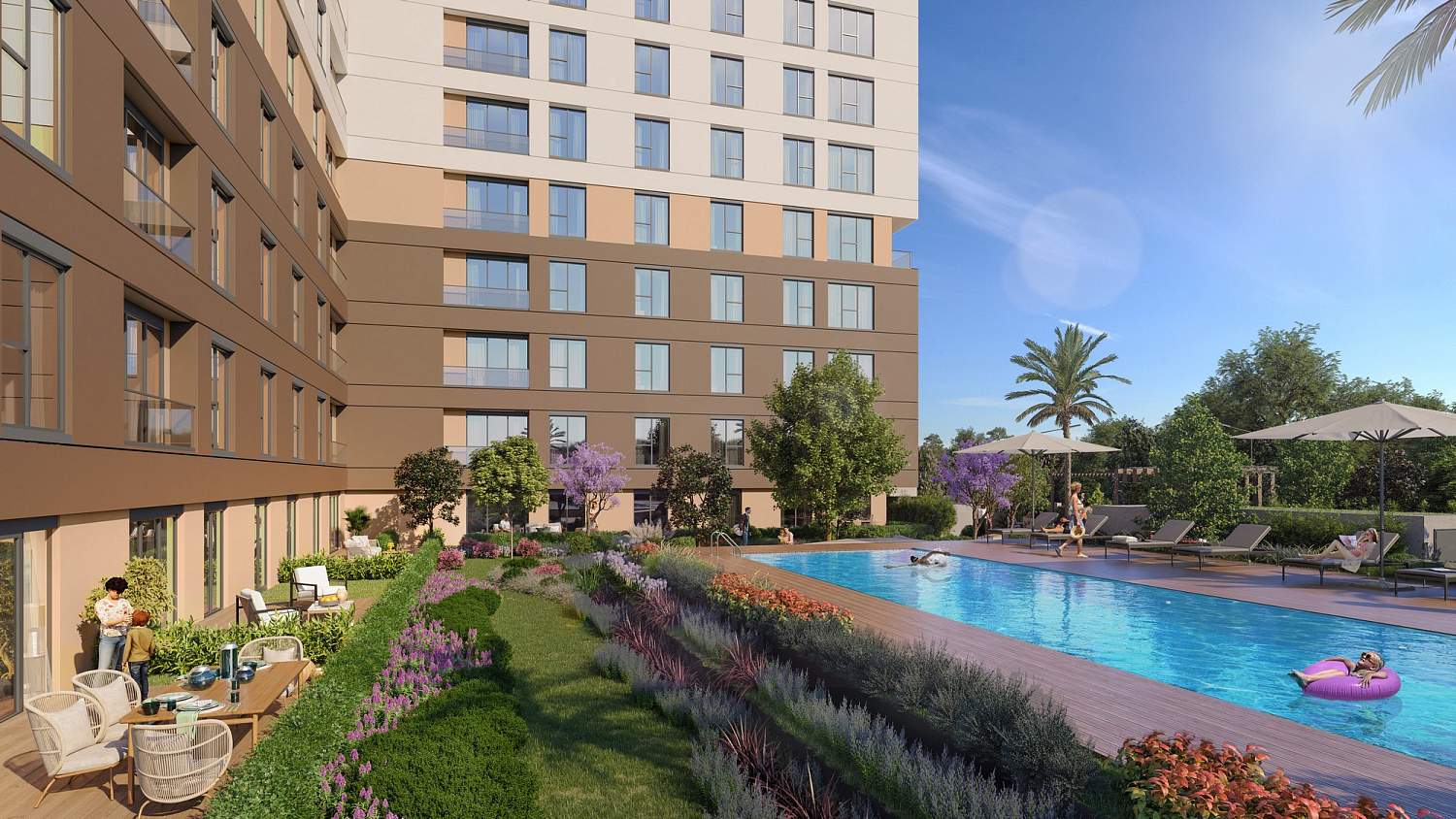 Comfort and investment value in one centre of Istanbul