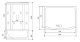 Photo Shower cabin Timo Lux T-7750 NEW
