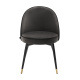 Photo A set of two Cooper dining chairs (gray, velvet)