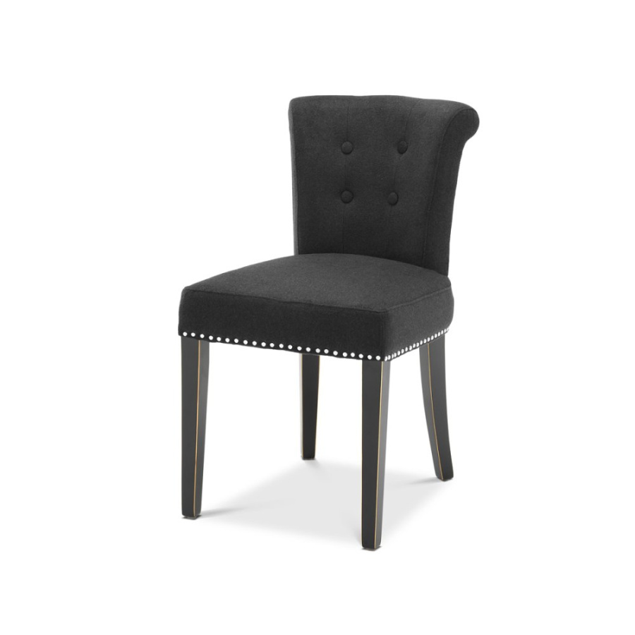 Photo Key Largo dining chair (black, cashmere)
