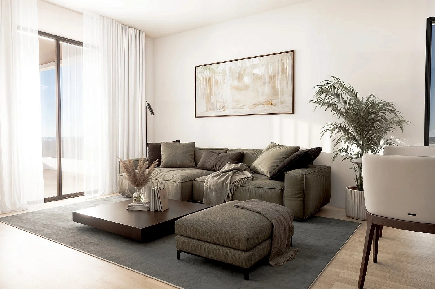 Apartment in a new building Modern apartments with sea views in Finestrat