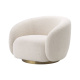 Photo Revolving Brice chair (cream)