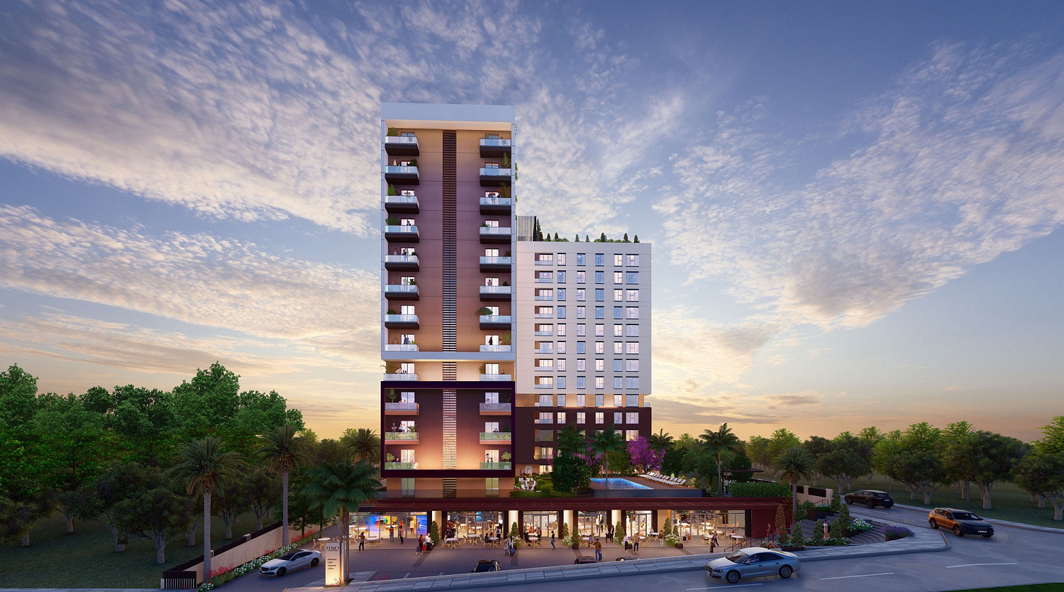 Comfort and investment value in one centre of Istanbul