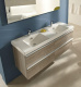 Photo Tumb under the sink 135 cm Jacob Delafon Odeon Up EB997-N14 gray anthracite