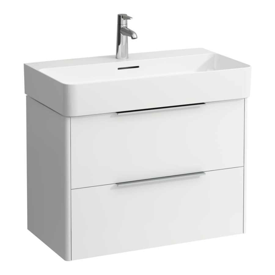 Photo Laufen Base sink cabinet 73.5x39 4.0235.2.110.260.1 white matte