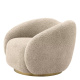 Photo Diego rotating chair (beige)
