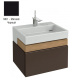 Photo 60 cm sink cabinet Jacob Delafon Terrace EB1185-M61, soft black