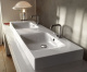 Photo Double sink KERASAN Cento 140 3536 bi*1