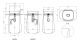 Photo Salini Oriente Totem 1303101M white matte shell