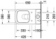 Photo Bowl of floor toilet Duravit P3 Comforts 2167090000