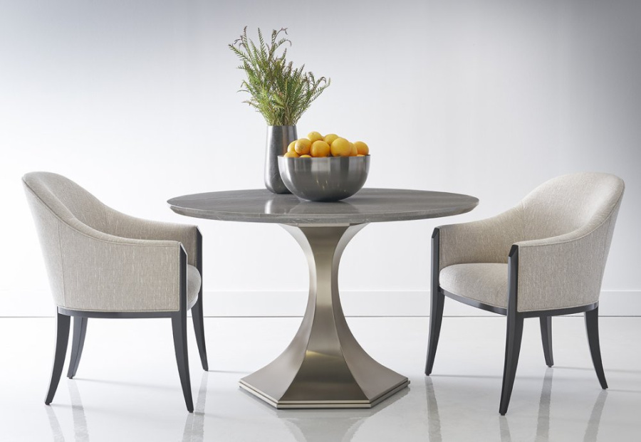 Photo Top Brass dining table