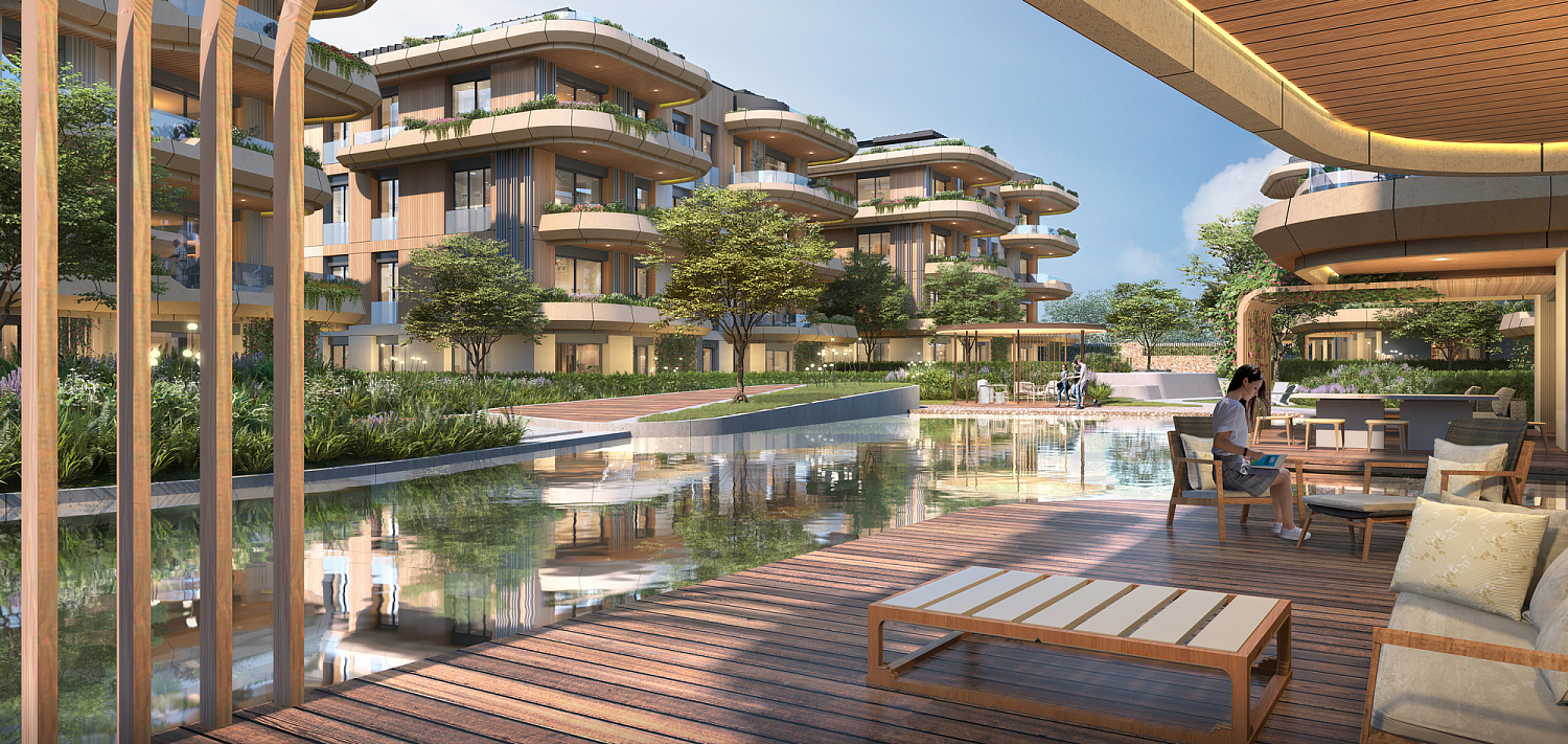 Luxury residential complex in the Floria area