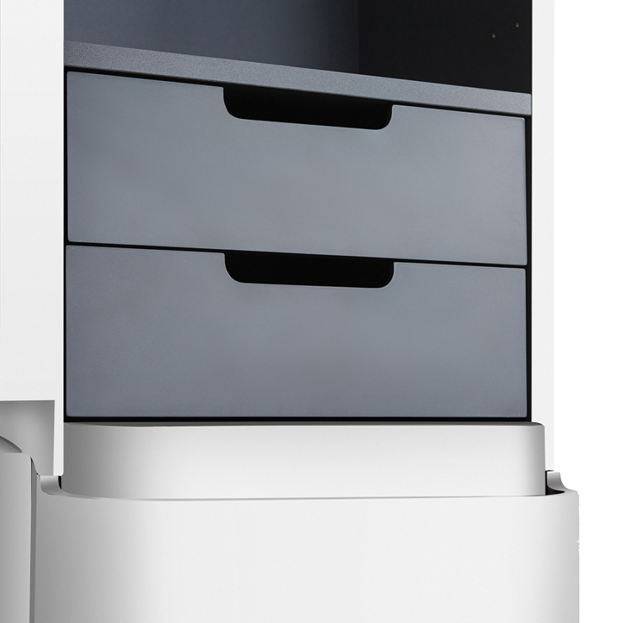 Photo Wardrobe AM.PM Sensation M30CHL0406WG left-handed, white gloss