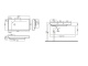 Photo Hatria Grandangolo 100 YXF701 sink left