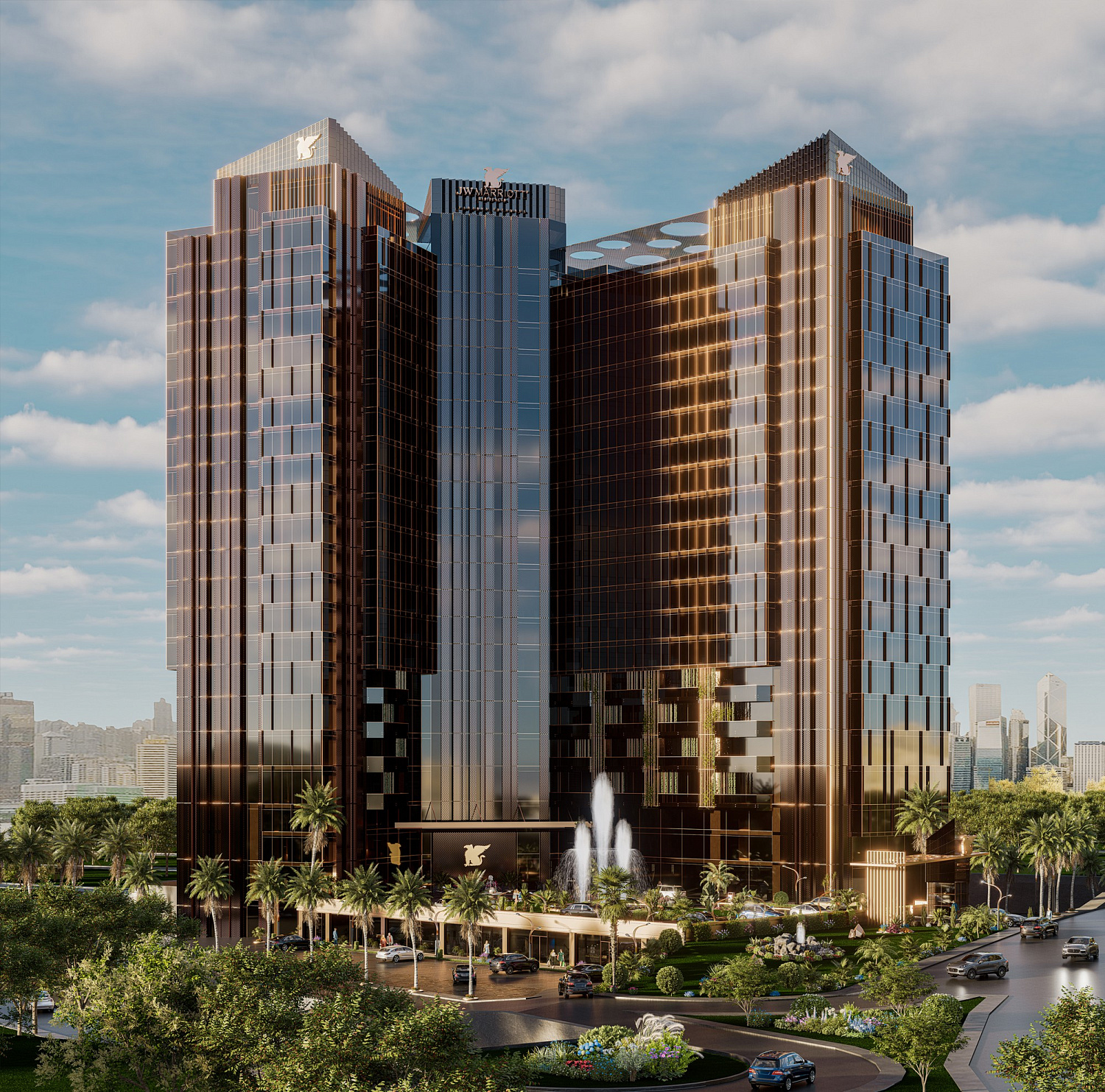 Luxury apartments on the shore of the Bosphorus