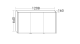 Photo Burgbad Bel 120 SPFV120L mirror cabinet