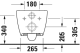 Photo Duravit Viu hanging toilet 2511090000