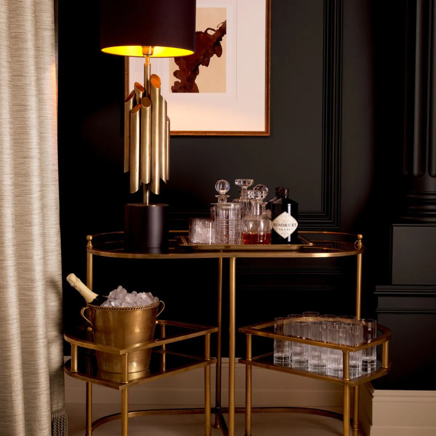 Photo Lavalle Serving Table (brass)