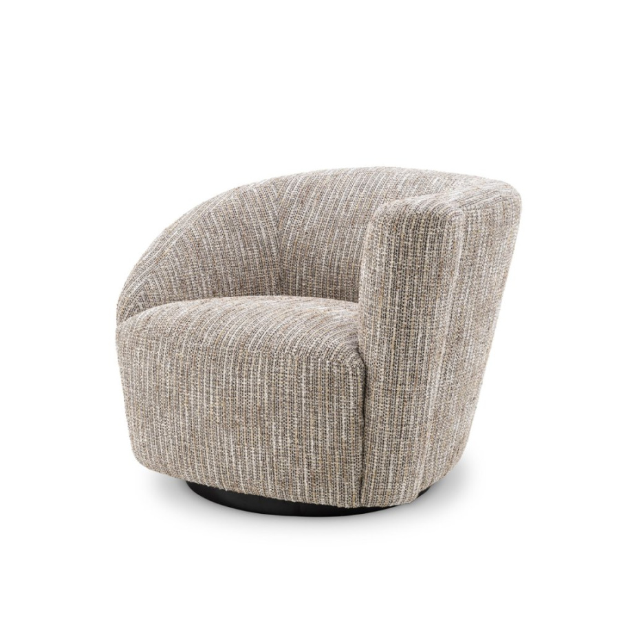 Photo Colin rotating chair (right, gray-beige)