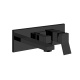 Photo Gessi Rettangolo K 53138#299 black matte sink mixer