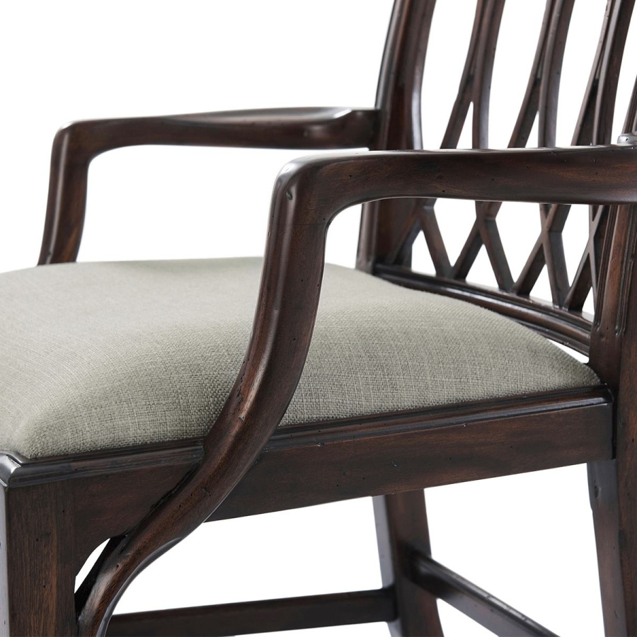 Photo Trellis chair (with armrests)