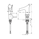 Photo Axor Starck V 12112000 sink mixer