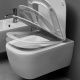 Photo Antonio Lupi Komodo KOMODO1 suspended toilet with white seat cover