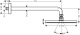 Photo overhead shower hansgrohe Raindance S 240 1j PowderRain 27607000