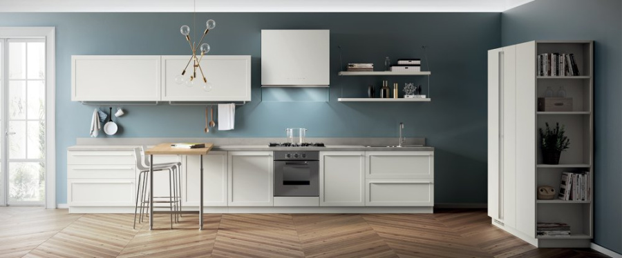 Photo Scavolini Carattere kitchen straight 360cm