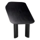 Photo Flemings dining table (black finish)