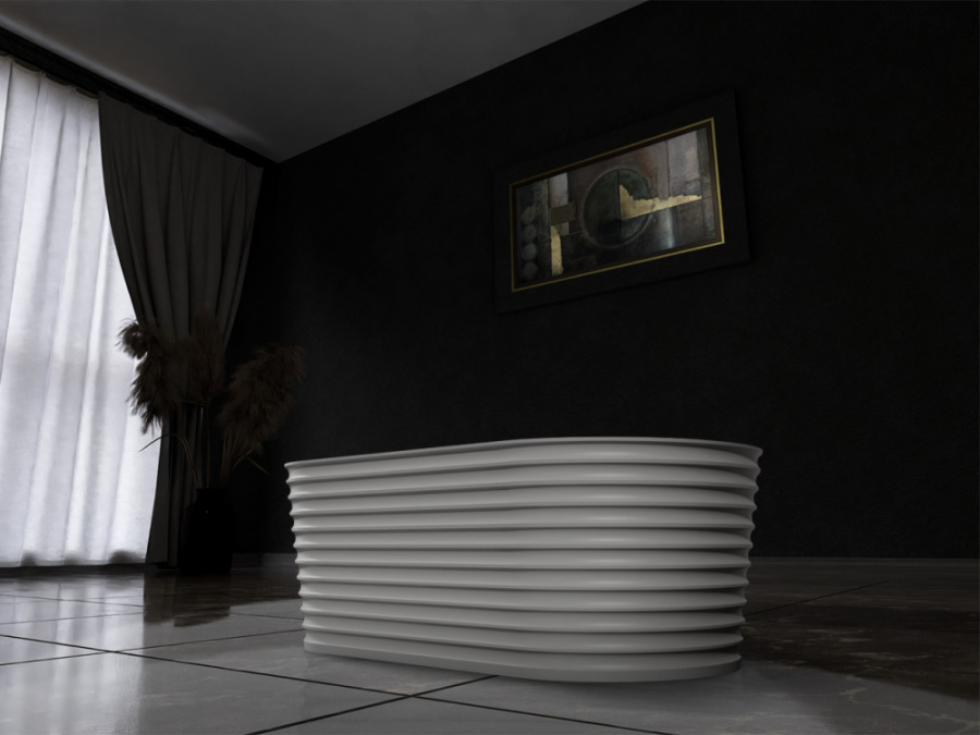 Photo Bath of artificial stone Abber Stein 170 AS9650