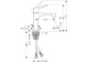 Photo AXOR CITTERIO 34010000 sink mixer