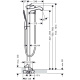 Photo Bath mixer hansgrohe Metropol Classic 31445000