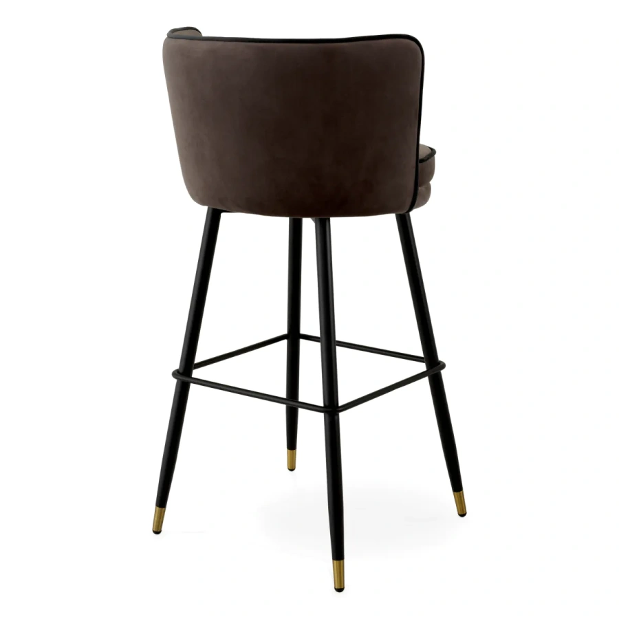 Photo Grenada Bar Chair (dark brown)