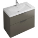 Photo Burgbad Eqio sink cabinet 95 SEYQ093F2010C001*1 gray glossy