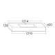 Photo Burgbad Crono 121 MWDT121C0001 sink * 1st