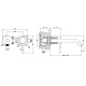 Photo Gessi sink mixer 316 54186#707 black matte
