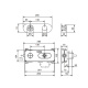 Photo Fantini Fontane Bianche 47 P5 P331B shower mixer