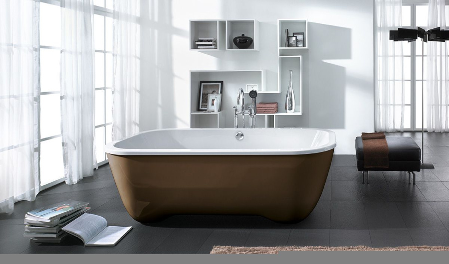 Photo Acrylic bath Hoesch Putman length 190 cm 6656.010
