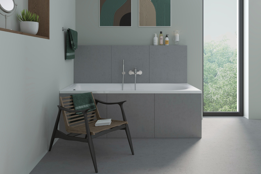 Photo Acrylic bath Duravit D-Neo 180x80 700475000000000