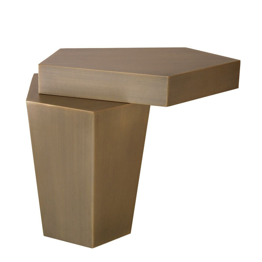 Photo Calabasas coffee table (60 cm, brass)