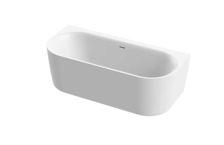 Photo Acrylic bath Cezares Metauro METAURO-INT-Wall-180-80-60