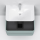 Photo Am.PM Sensation M30FHX0802GG sink cabinet, mint