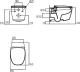Photo Ideal Standard Dea T348801 restless toilet with microlift seat