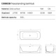 Photo Dea Design Soul 170x70x60 DD8658 1700 18 white