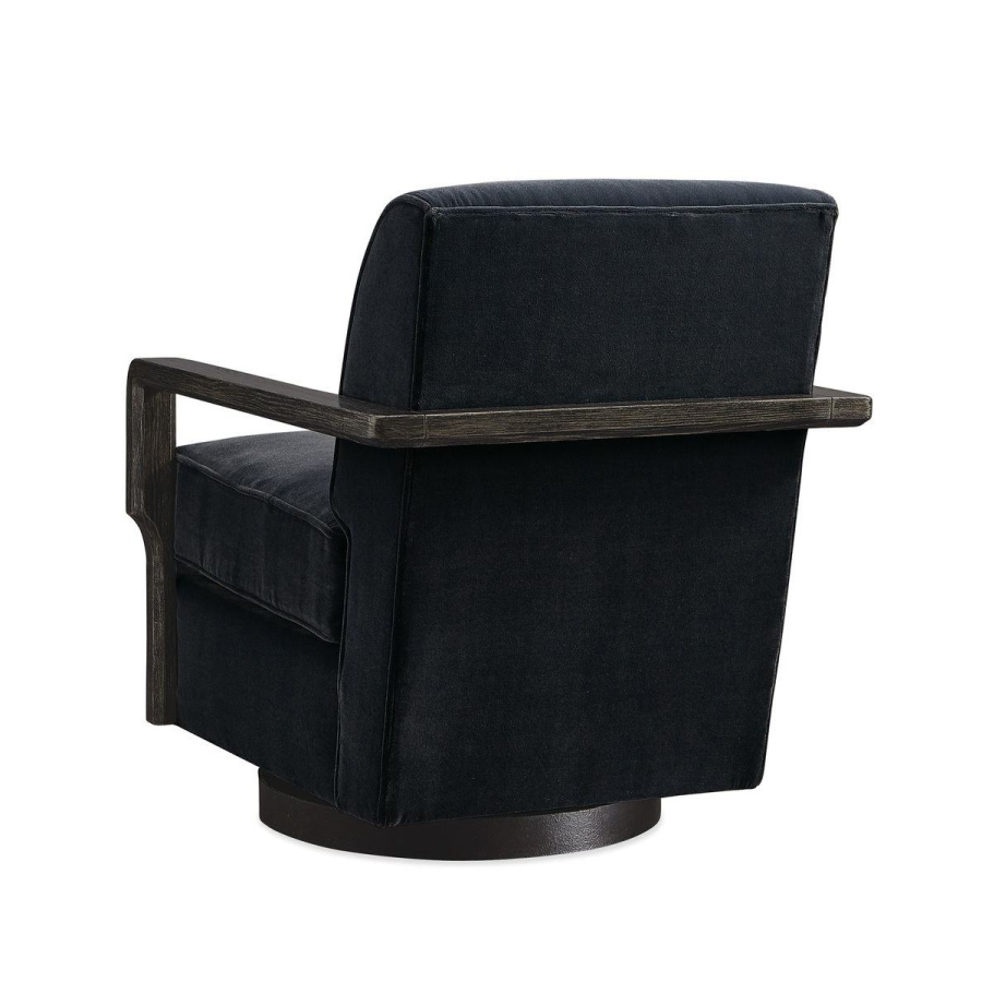 Photo Rewind Rotating Chair (Dark Blue)