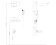 Photo Abber Daheim AF8253NG shower kit with nickel thermostat