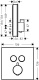 Photo Thermostatic shower mixer hansgrohe ShowerSelect 15738400