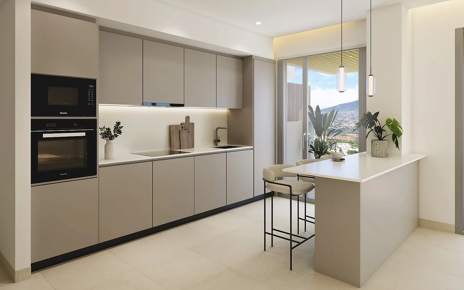 Apartment in a new building Apartments with picturesque views in a boutique complex in Mijas